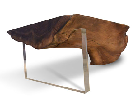 Cocktail Tables made from Wood Slab